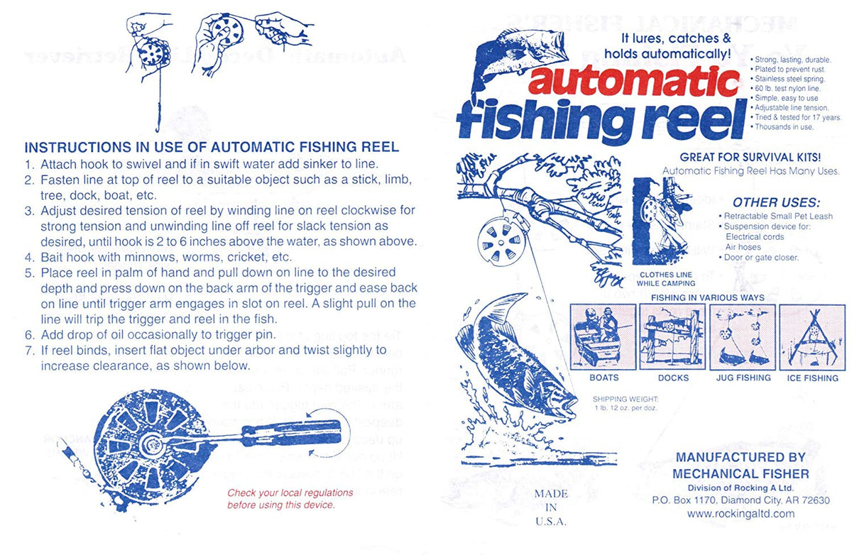 Mechanical Fisher – Yo-Yo Fishing Reel