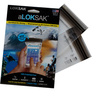 aLOKSAK Element Proof Bags - 2 Packs of Various Sizes