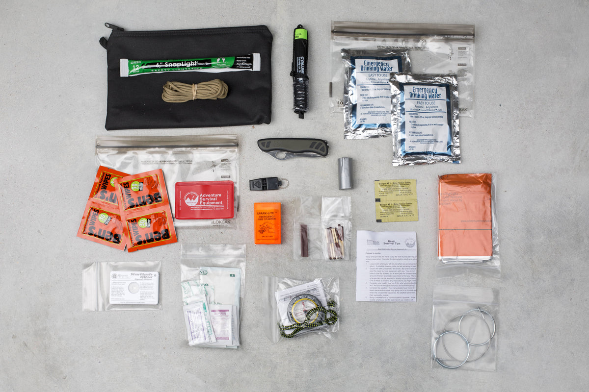 military survival gear list Best Glide ASE Desert Operator Survival Kit