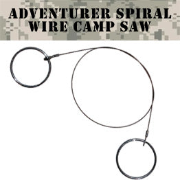 Spiral Wire Camp Saw