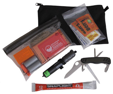 Large Military Survival Kit, 25 Essential Survival Items