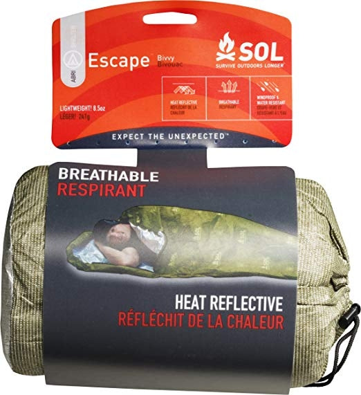Escape Bivvy (OD Green) by Survive Outdoors Longer (SOL)