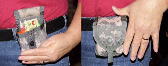 thumbnail image 2 of 4x USGI ACU Digital MOLLE Hand Grenade Pouches – VGC, Genuine US Military Issue, NSN 8465-01-525-0589 2 of 3