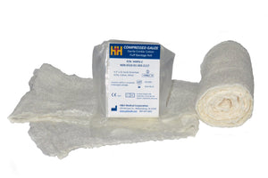 Compressed Gauze - Civilian Edition by H & H Medical (NSN: 6510-01-503-2117)
