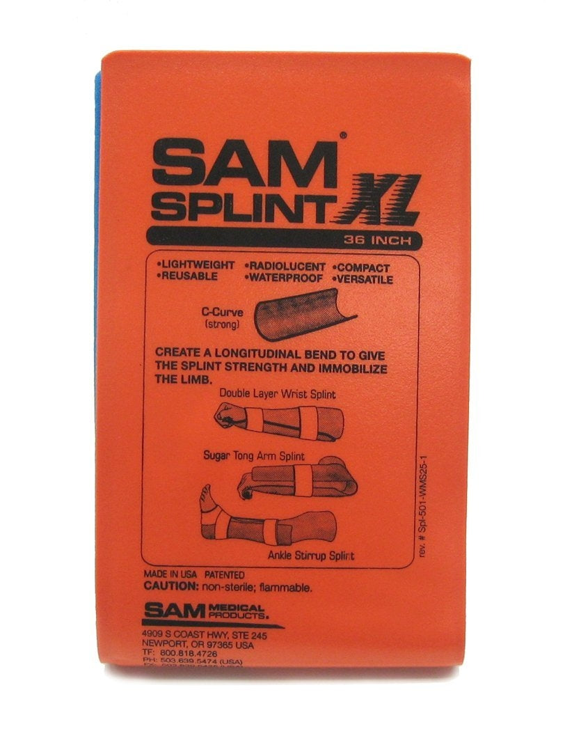 SAM Splint 36" XL Flat Fold by Sam Medical