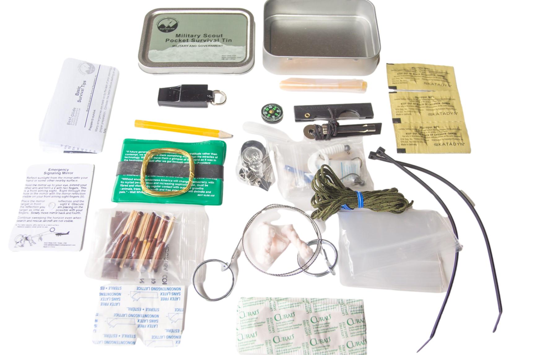 Best Glide ASE Standard Emergency Survival Fishing Kit