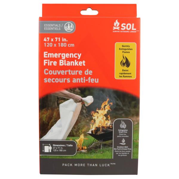 Survive Outdoors Longer Fiberglass Emergency Fire Blanket