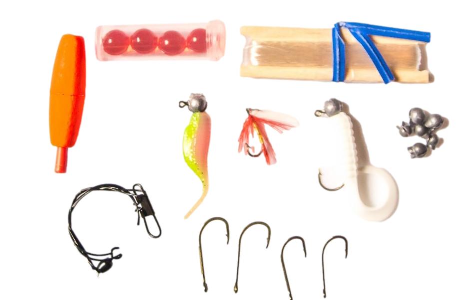 best fishing accessories 2022 Compact Survival Fishing Kit Multi-Colored