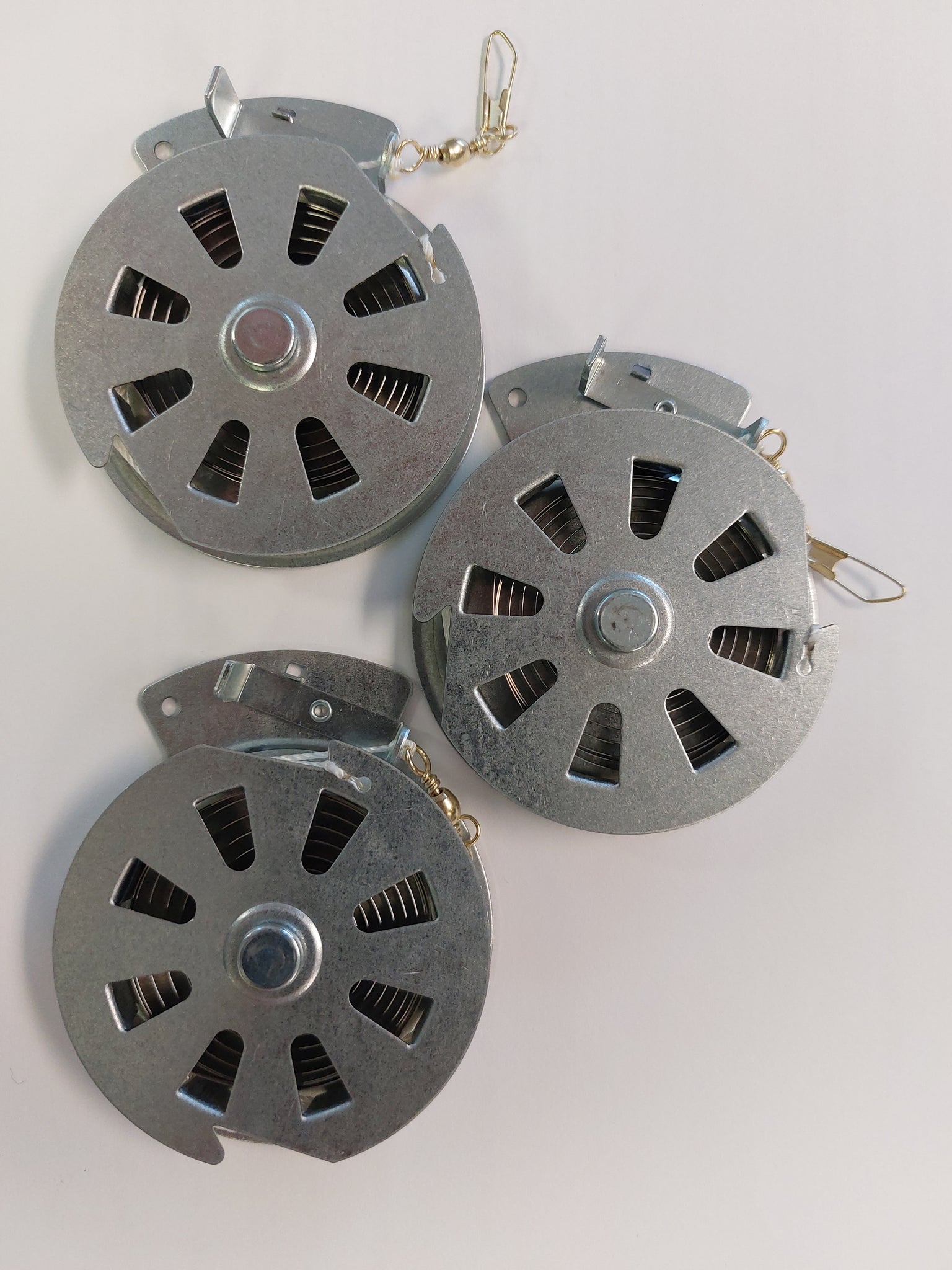 3 Pack Mechanical Fisher's Yo Yo Fishing Reels (Flat Trigger Model) 3 Pack Mechanical Fisher's Yo Yo Fishing Reels (Flat Trigger Model)