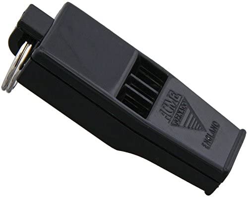 Acme Slimline Tornado 636 Survival Whistle (in Black, Orange, Yellow, Green, or Pink)