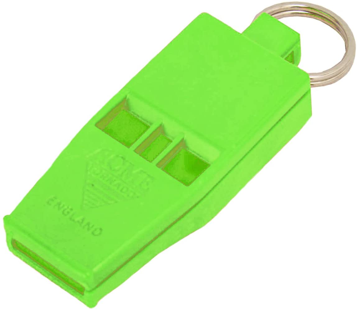 Rapid Rescue Survival Whistle (in Black, Orange, Yellow, Green, or Pink)