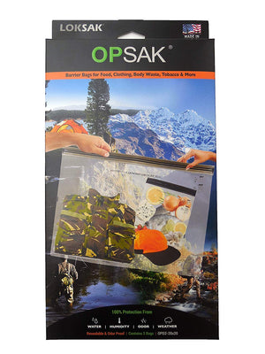 OPSAK Element Proof & Odor Proof Bags  - 2 Packs of Various Sizes