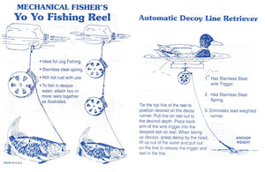 Mechanical Fisher – Yo-Yo Fishing Reel (Multiple Reels) – Flat Trigger