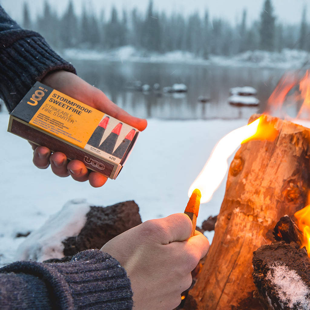 Stormproof Sweetfire Strikeable Matches by UCO