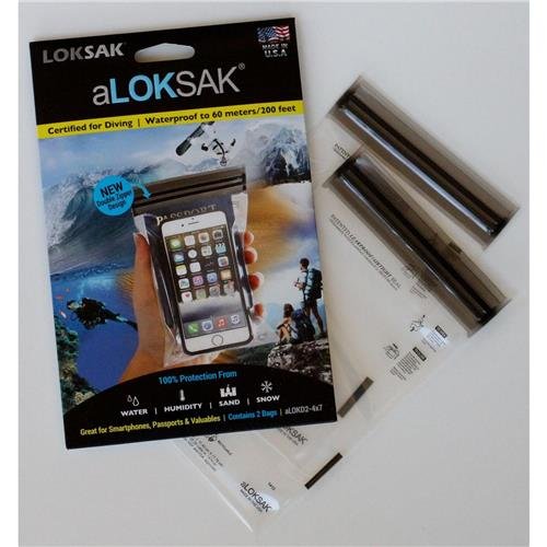 aLOKSAK Element Proof Bags - 2 Packs of Various Sizes