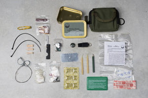 Military Scout Pocket Tin Survival Kit