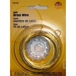 Survival Snare Wire for Your Emergency Kit - 24 Gauge Brass