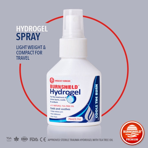 Burnshield 2.7 Oz Hydrogel Spray Bottle (Travel Size)