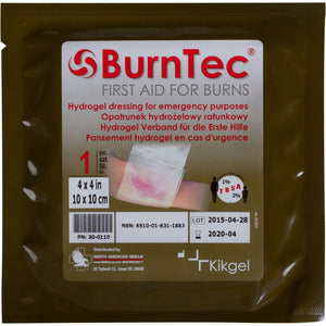 Burntec Burn Dressing - 4 x 4 inches (NSN: 6510-01-631-1883)