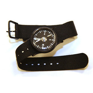 Cammenga Tritium Wrist Compass For Day & Night Land Navigation – SERE Grade, Black