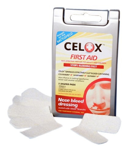Celox Nose Bleed Dressing (5 per pack)