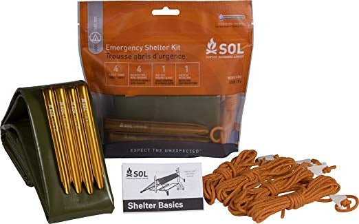 Emergency Shelter Kit by Survive Outdoors Longer