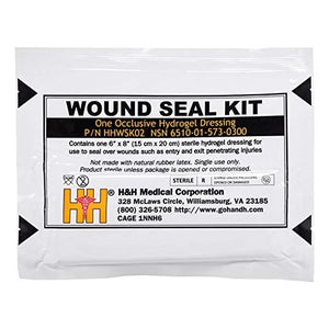 Wound Seal Kit by H & H Medical (NSN: 6510-01-573-0300)
