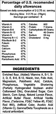 Mainstay 2400 Emergency Food Ration