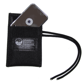 Military Signal Mirror Holder and Accessory Pouch