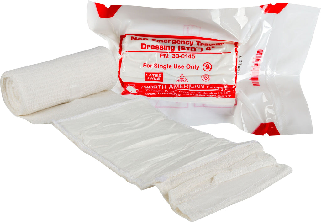 Responder Training Emergency Trauma Dressing (ETD) 4 Inches by North American Rescue