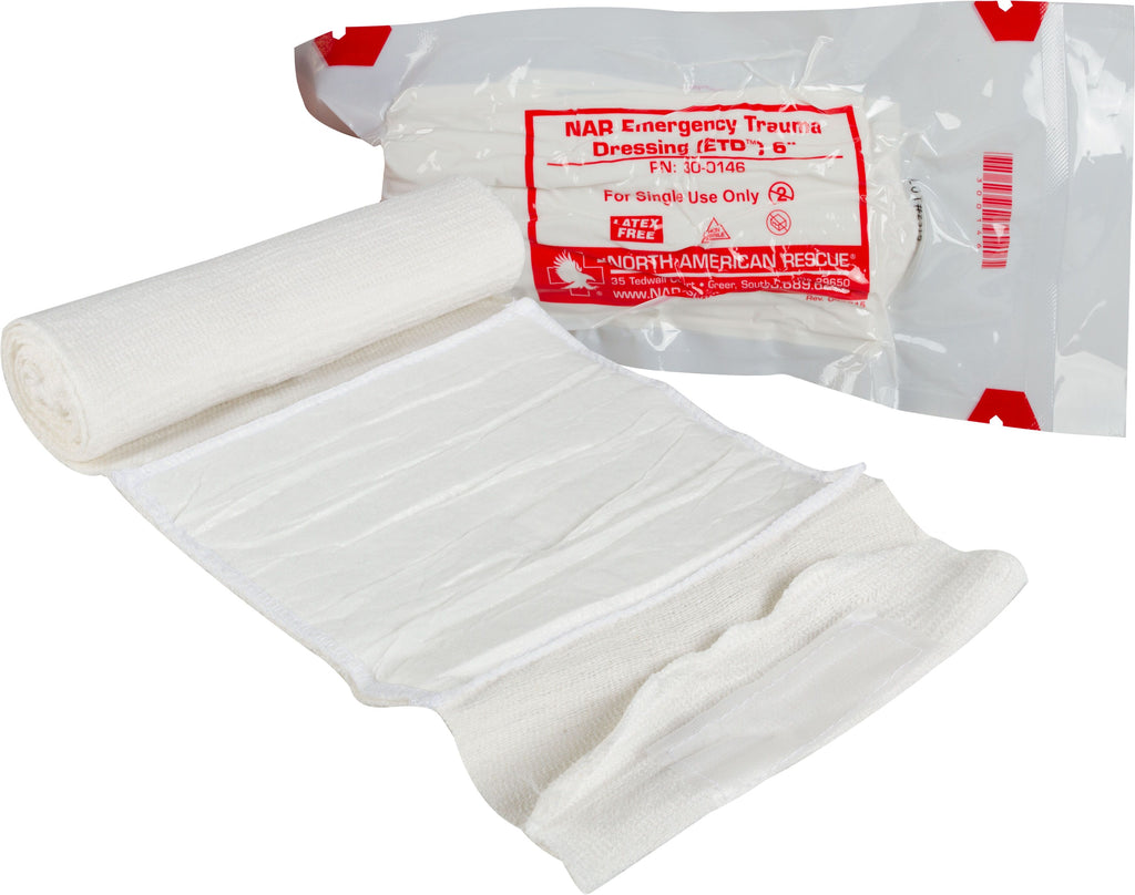 Responder Training Emergency Trauma Dressing (ETD) 6 Inches by North American Rescue