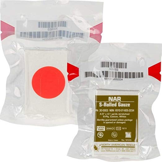 S-Rolled Gauze by North American Rescue (NSN: 6510-01-605-2234)