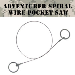 Spiral Wire Pocket Survival Saw
