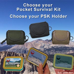micro survival gear Best Glide ASE Pocket Survival Kit Combo