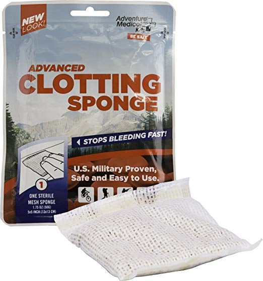 QuikClot Advanced Clotting Sponge - 50 gram