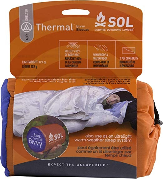 Emergency clearance bivvy bag