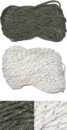 MIL-C-5040 Type 1A Survival Cord (100 Ft Camo Green) - E.L. Wood Braiding Co.