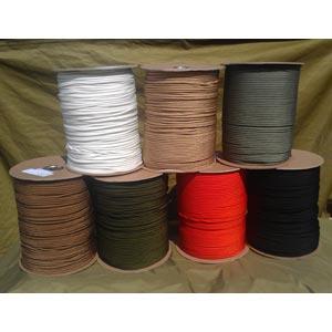 Genuine 550 Parachute Cord, MIL-C-5040 Type III