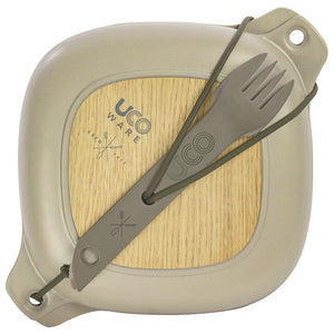 5 Piece Bamboo Elements Mess Kit (Sand Stone Color) by UCO