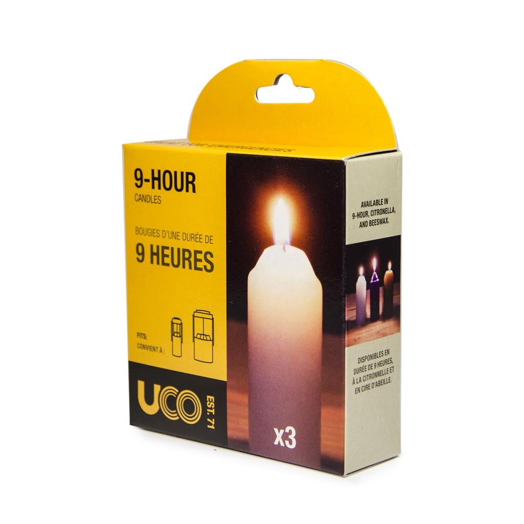9 Hour Candles (3 Pack) by UCO