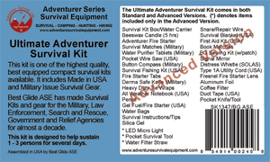 Best Glide ASE Ultimate Adventurer Survival Kit