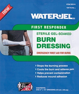 Water Jel First Responder Burn Dressing 4" x 16"