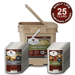 Wise 56 Serving Survival Food Bucket