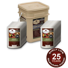 Wise Survival Foods 60 Serving Bucket
