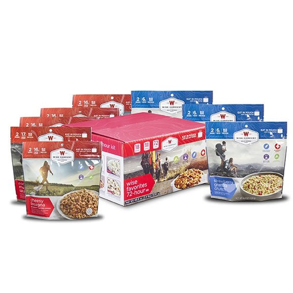 Wise Camping and Backpacking Favorites Food Kit